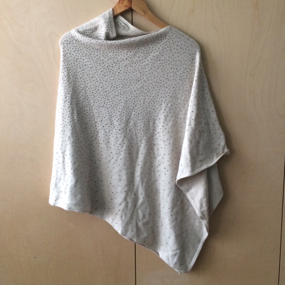 La fiorentina beige cape one size small/medium